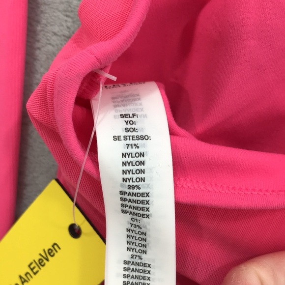 Eleven by Venus Williams  Rebel Leggings and Midi Tank Pink Size S New - Picture 11 of 13
